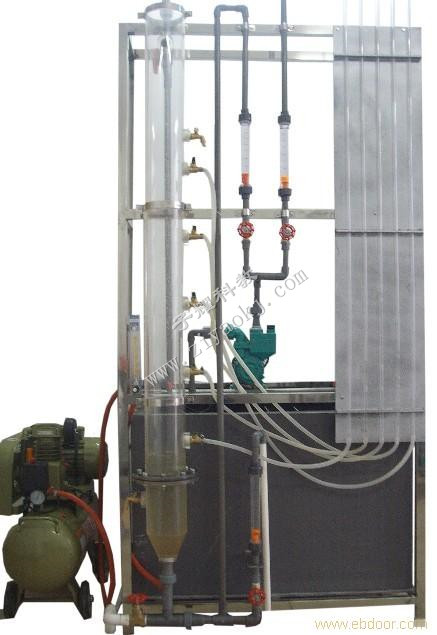 過濾及氣水反沖洗實驗裝置